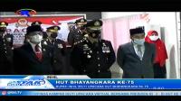 BUPATI INHIL IKUTI UPACARA HUT BHAYANGKARA KE 75